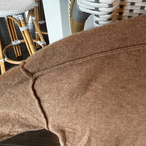 Anthropologie Pilcro 100% Cashmere Sweater Camel Tan XS - Picture 3 of 5